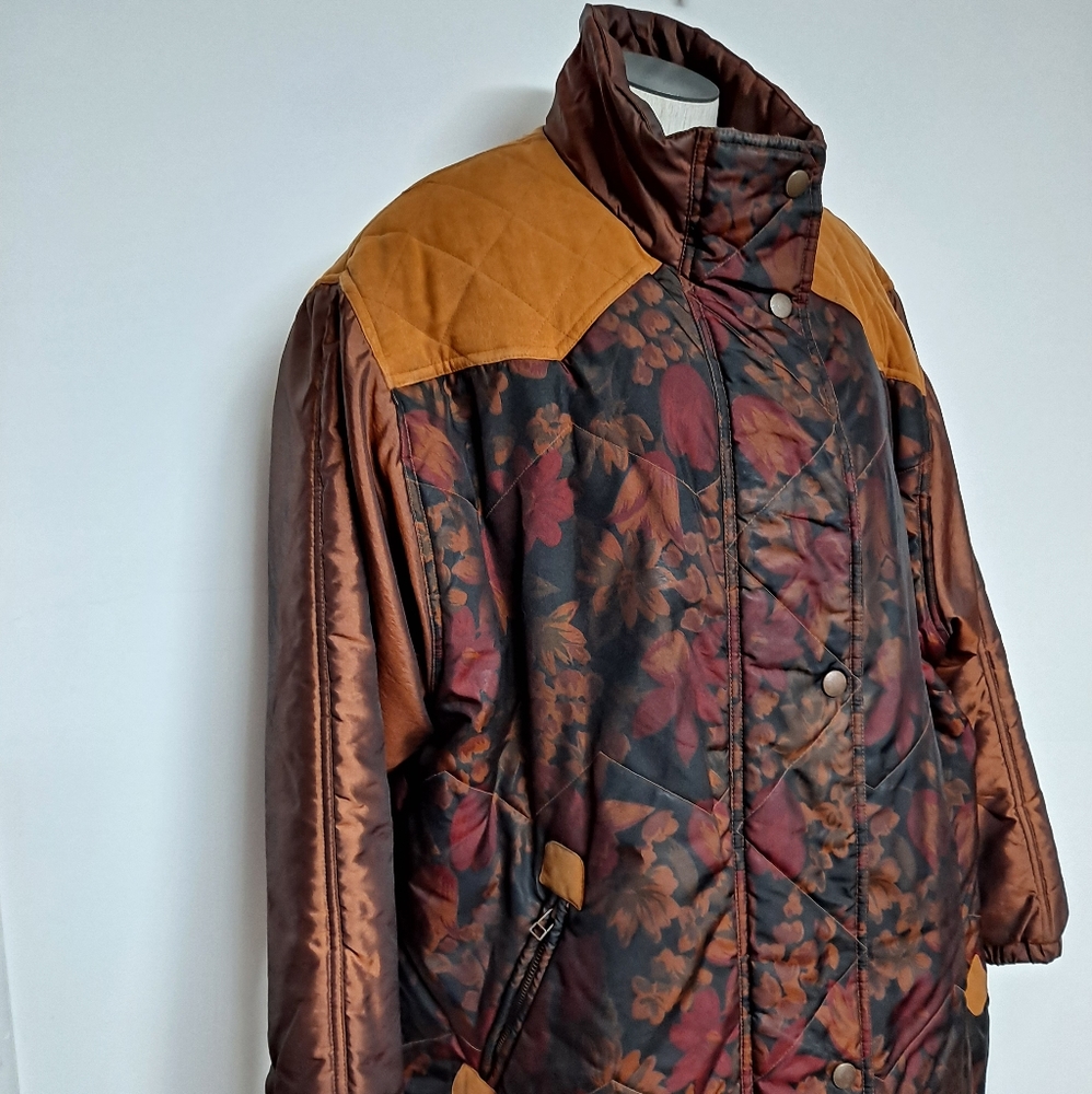 Vintage 90s Oversized Puffy Winter Coat xl 1X